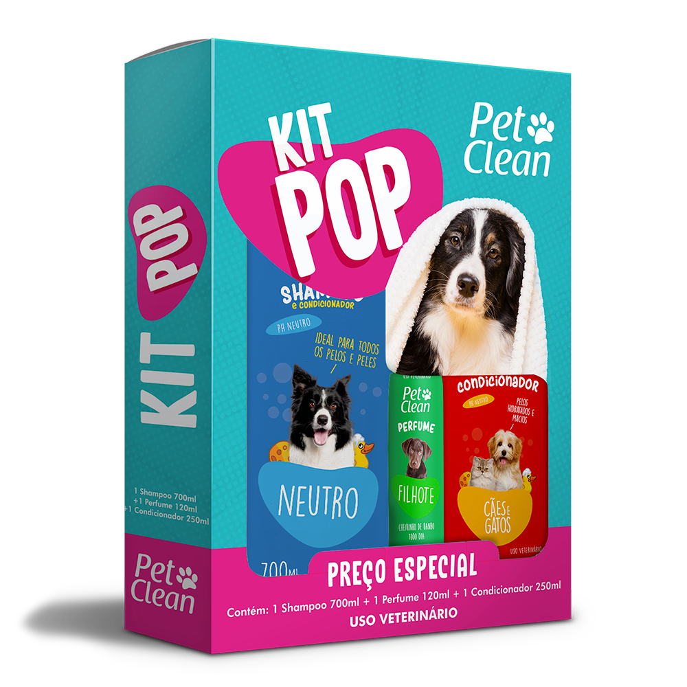 Kit Pop Pet Clean